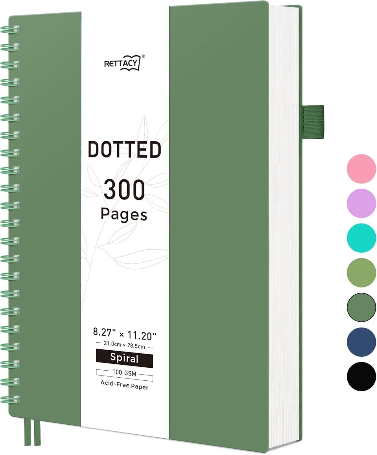 📘 พื้นที่สำหรับไอเดีย: สมุดโน้ตสันเกลียว A4 ของ RETTACY